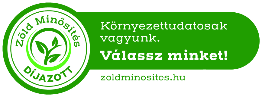 Zöld Minősítés Díjazott